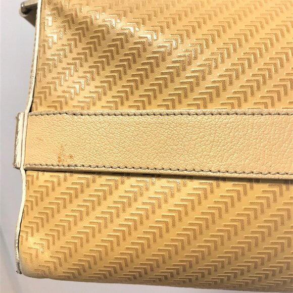 Lancel Designer Beige Tan Leather Shoulder Bag Branded Lining Dust Bag included - Picture 12 of 14